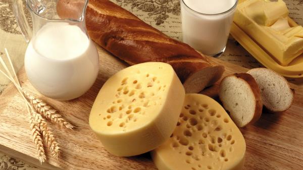 Cheese Milk Bread Food Wallpaper