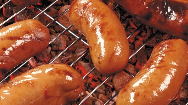 Sausage Grill Heat Wallpaper