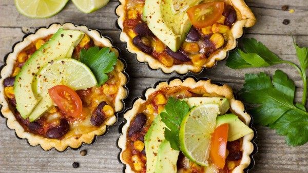 Tart Vegetables Avocado Lime Wallpaper