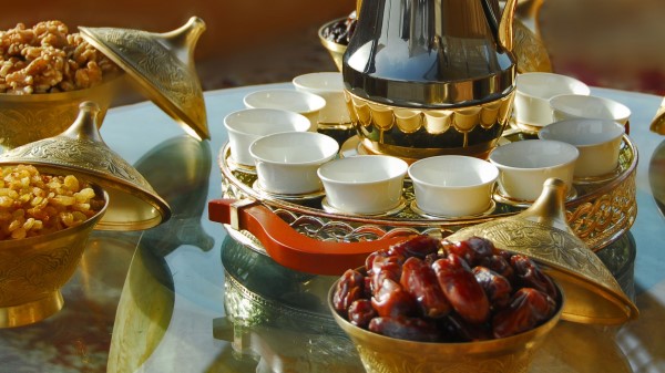 Tea Dried Fruit Nuts Raisins Breakfast Wallpaper