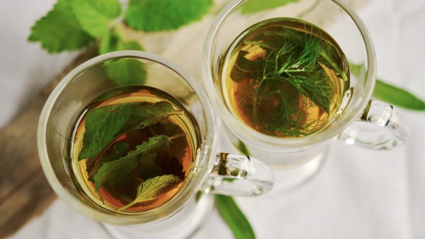 Tea Grass Mint Fennel Wallpaper