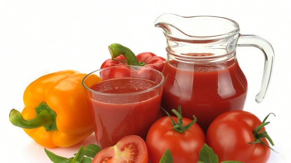 Tomatoes Juice Pepper Wallpaper