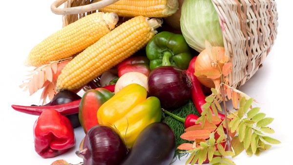Vegetables Basket Ripe Tasty Useful Wallpaper