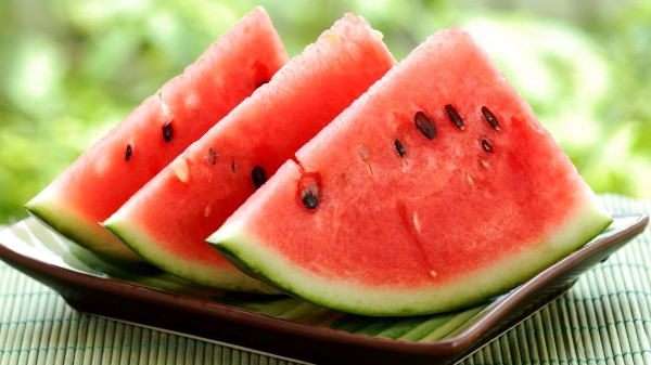 Watermelon Berry Bowl Pieces Wallpaper
