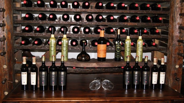Wine Cellar Bottles Alcohol Collection Wine Glasse Wallpaper