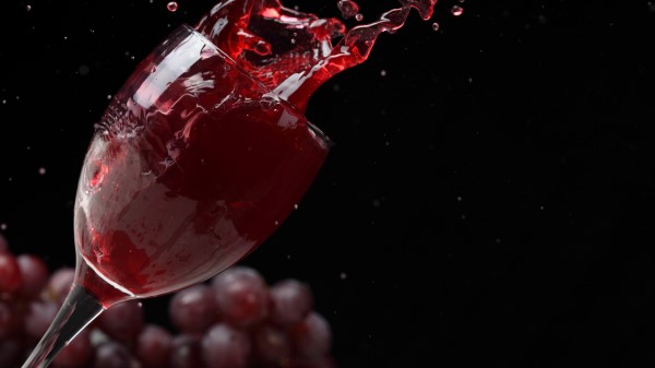 Wine Glass Berry Wallpaper