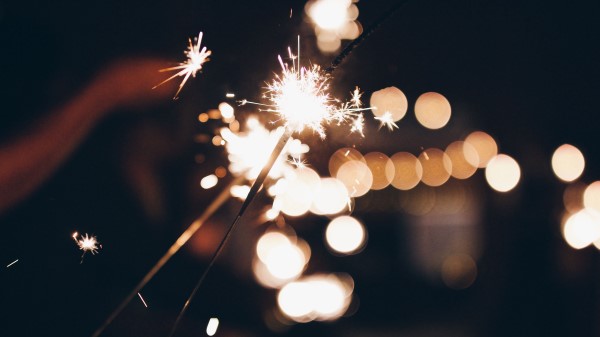 Bengal Fire Glare Glitter Wallpaper