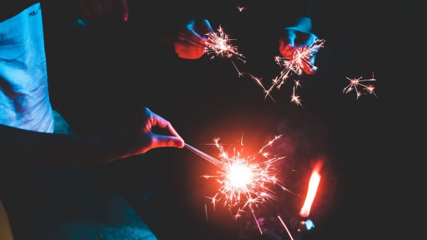 Bengal Lights Hands Holiday Wallpaper