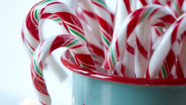 Candy Canes Candy Mug wallpaper