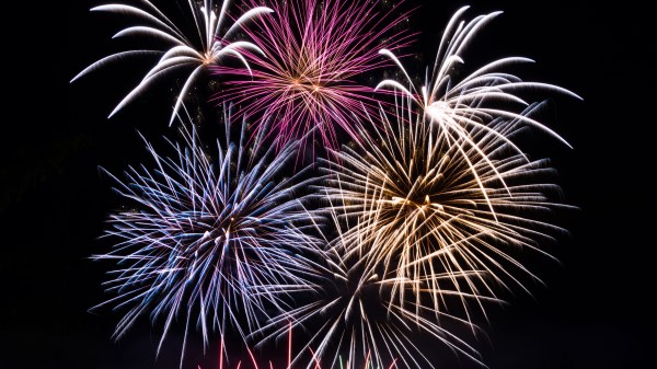 Fireworks Salute Sparks Image Wallpaper