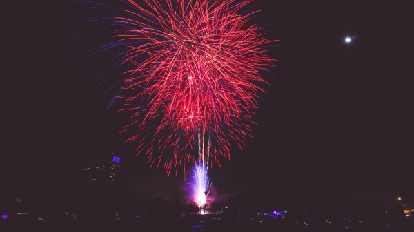 Salute Holiday Bright Wallpaper