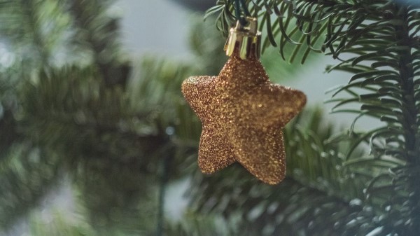 Tree Star Decoration Wallpaper
