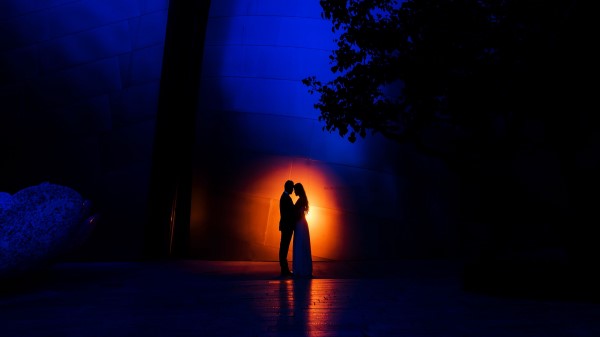 Couple Silhouettes Love Image wallpaper