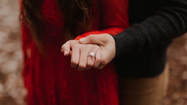 Hands Touch Love Photo Wallpaper