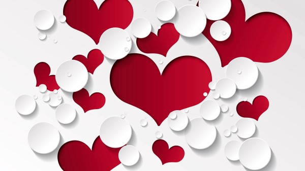 Heart Shape Patter wallpaper