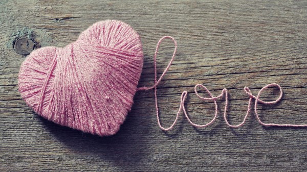 Love Heart Strings Romance wallpaper