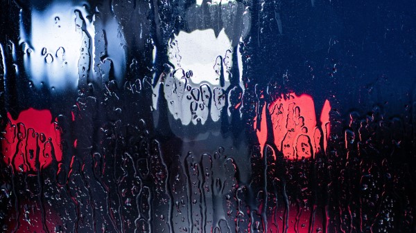 Glass Drops Drips Wallpaper