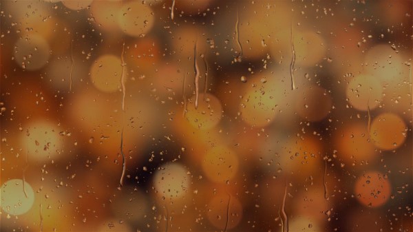 Glass Drops Surface Glare Wallpaper