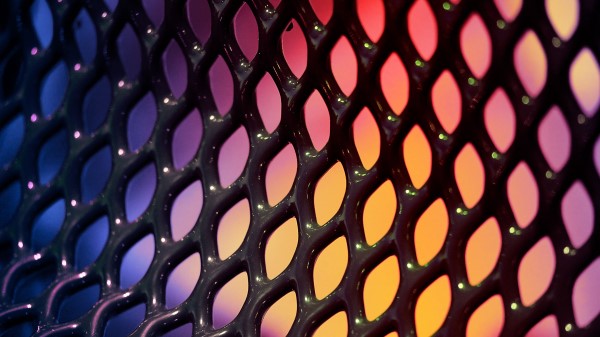 Grid Grating Gradient Wallpaper