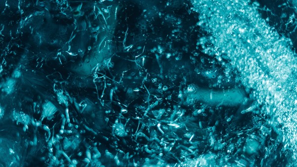 Ice Macro Texture Photography Wallpaper