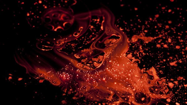 Liquid Gloss Paint Wallpaper