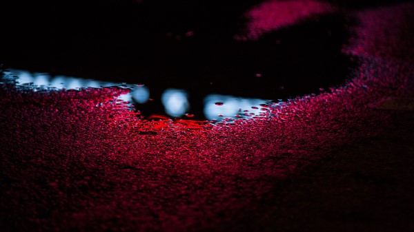 Puddle Light Moisture Wallpaper