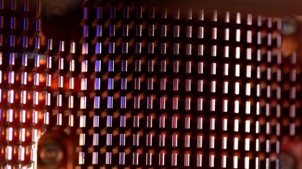 Radiator Metal Structure Wallpaper