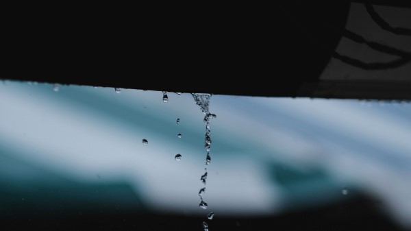 Rain Water Jet Wallpaper