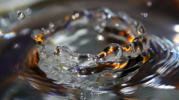 Splash Water Spray Wallpaper