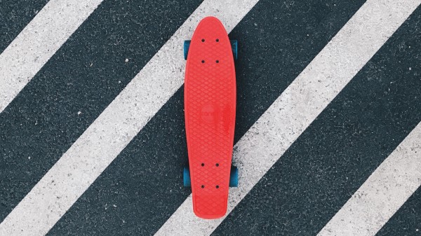 Cruiser Deck Penny Board Skateboard Wallpaper