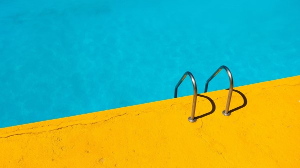 Handrail Swimming Pool Water Minimalism Wallpaper