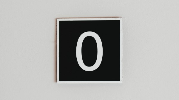 Number Zero Frame Wallpaper