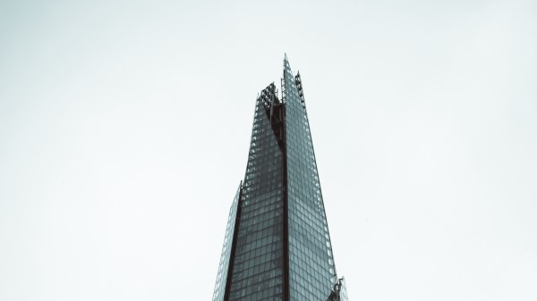 Skyscraper Building Bottom View Wallpaper