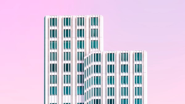 Skyscraper Building Facade Wallpaper