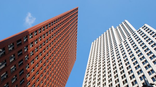 Skyscrapers Buildings Sky Wallpaper