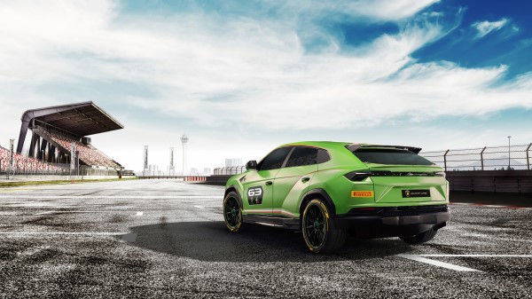 2018 Lamborghini Urus St X Concept Rear wallpaper
