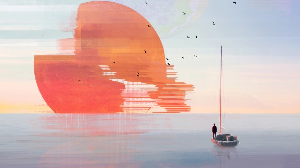 Abstract Sunset 6o wallpaper