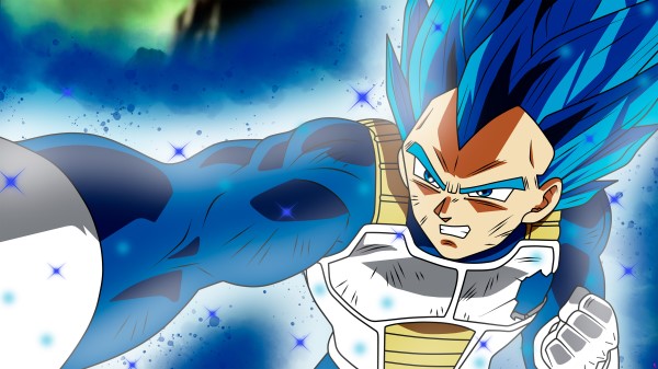 Anime Dragon Ball Super Vegeta Ssj Blue Full Power B8 wallpaper