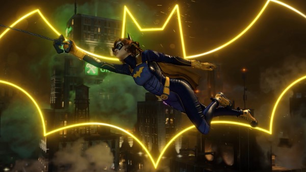 Batgirl Gotham Knights Logo 4k wallpaper