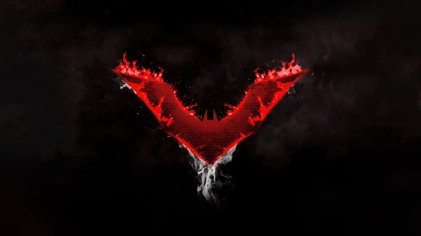 Batman Beyond Logo Dark 4k 5z wallpaper