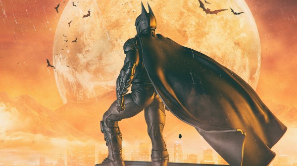 Batman From Dark Knight 4k Hw wallpaper
