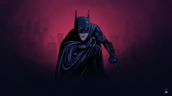 Batman Minimalize 4k 7l wallpaper