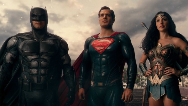 Batman Superman Wonder Woman In Justice League wallpaper