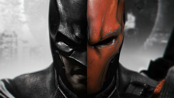 Batman V Deathstroke 4k 9d wallpaper
