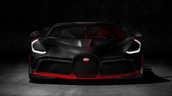 Black And Red Bugatti Divo wallpaper