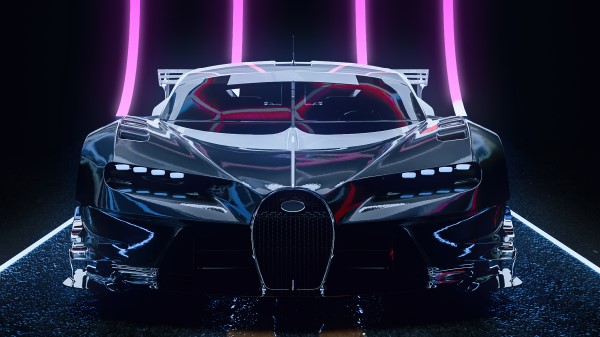 Bugatti Chiron Cgi Artwork 4k Yh wallpaper