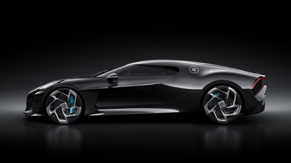 Bugatti La Voiture Noire Side View C9 wallpaper