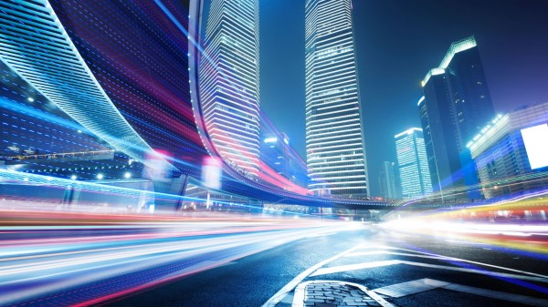 Cityscape Lights Bf wallpaper