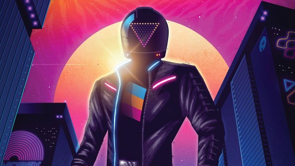 Cool Retroway Biker 4k wallpaper