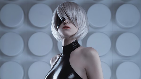Cosplay Nier Automata 4k U3 wallpaper